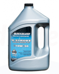 10W30 - 4L fles 4-takt & Diesel Quicksilver Motorolie