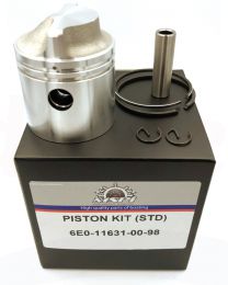 Zuiger kit 4 & 5 pk Yamaha buitenboordmotor 6E0-11631-00-98 - Piston (STD)