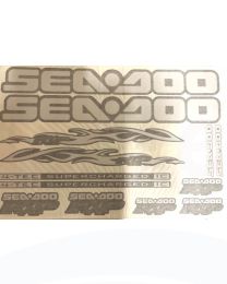 Stickers Sea-doo Rxp 215 Supercharged Green-model (2004-2007)