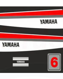 Stickers 6 pk (1983-1988) Yamaha 