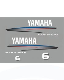 Stickers 6 pk (2002-2006) Yamaha