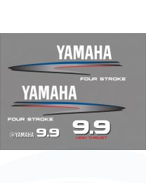 Stickers 9.9 pk Yamaha 4-takt (2002-2006)