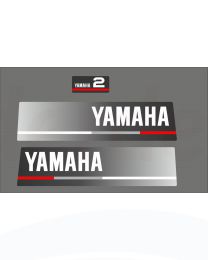 Stickers 2 pk (1990) Yamaha