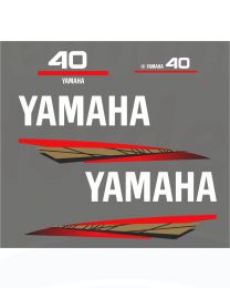 Stickers 40 pk Goud (1998–2004) Yamaha 
